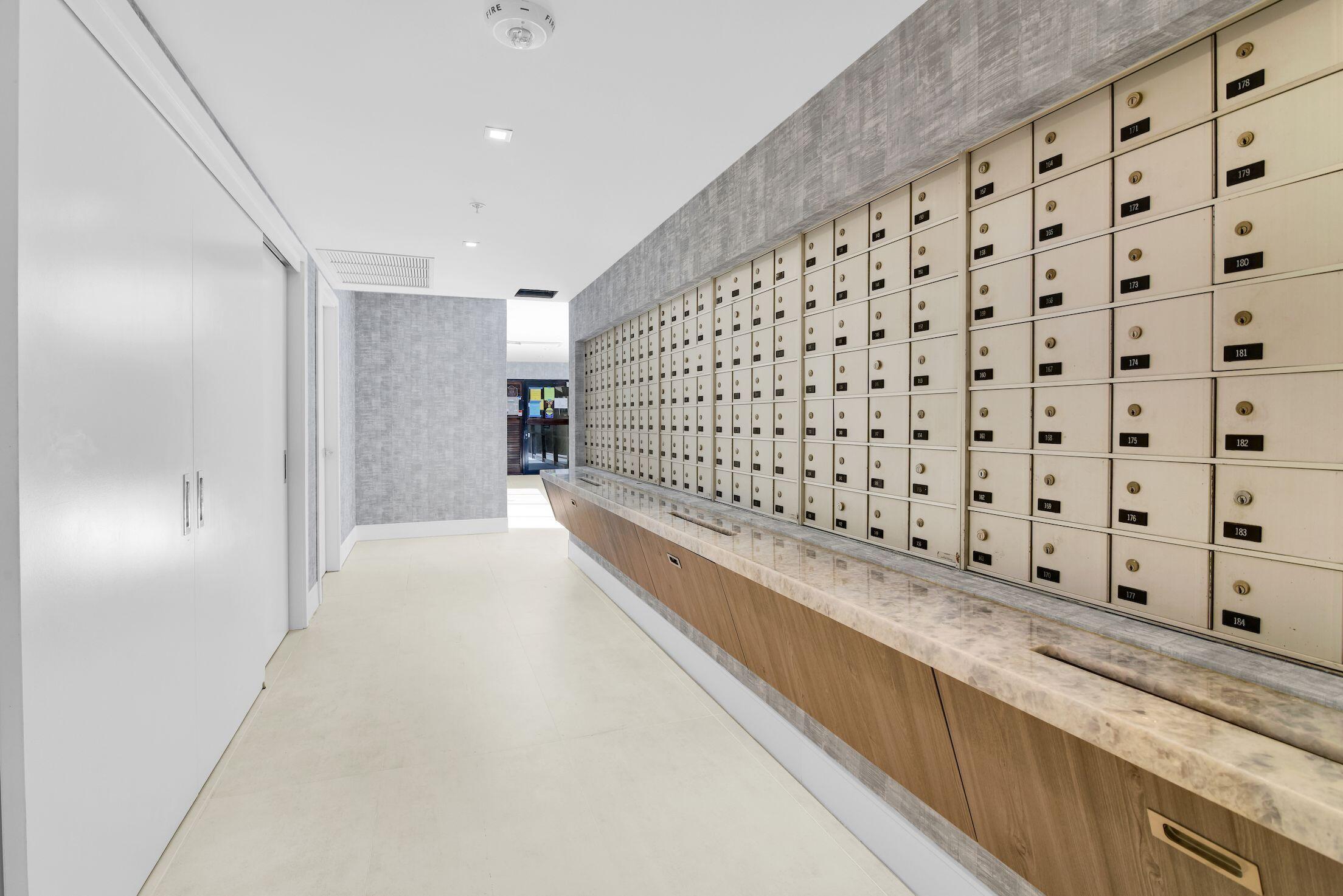 899 Jeffery Street, Unit 809 Boca Raton, FL 33487 - Photo 39 of 96 PB East lobby mail aera