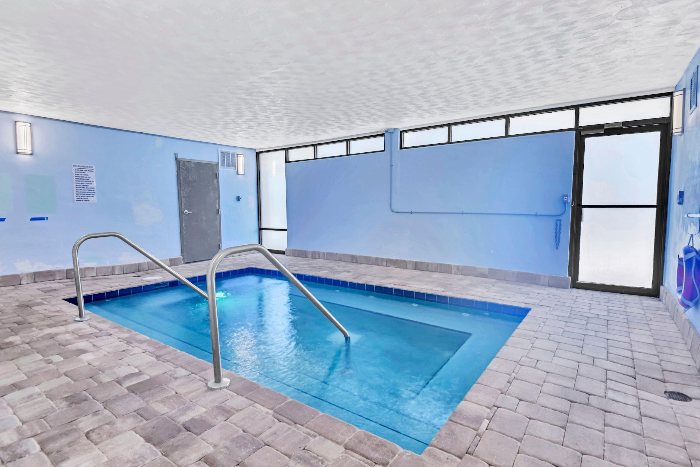 899 Jeffery Street, Unit 809 Boca Raton, FL 33487 - Photo 81 of 96 PB West indoor spa pool 1