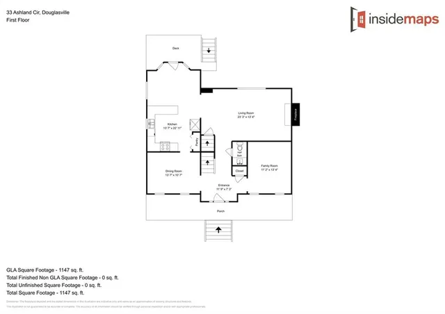 $2,225 | 33 Ashland Circle, Douglasville, GA 30134