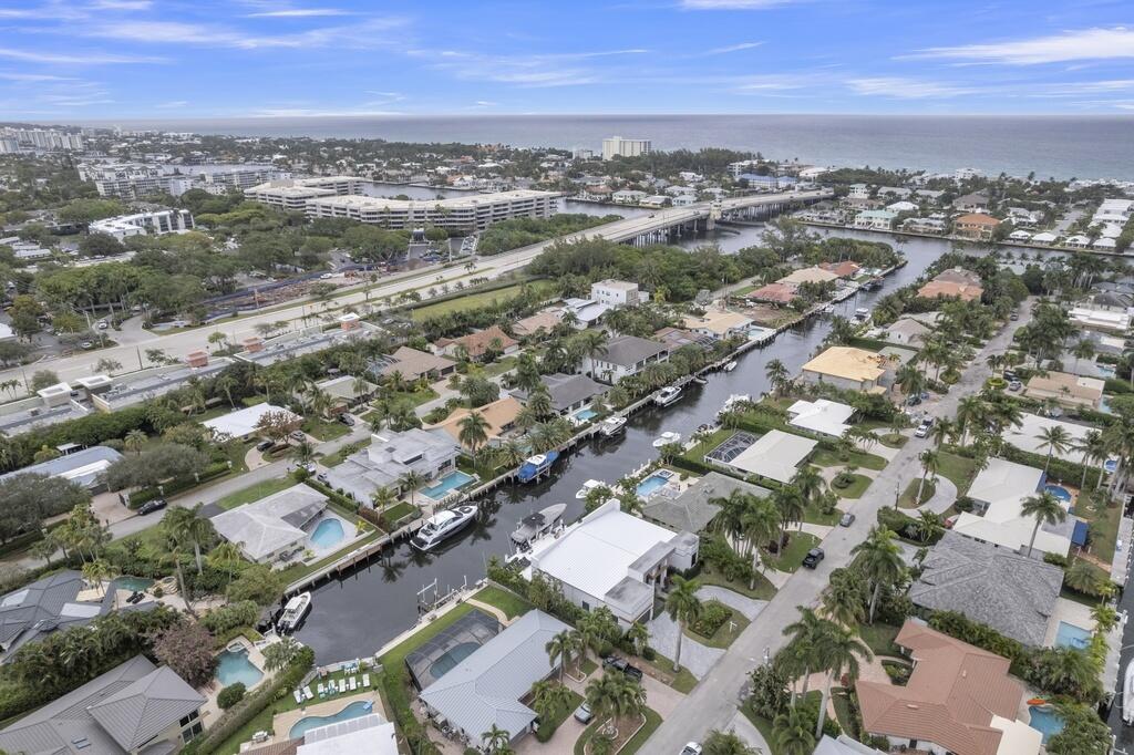 923 Eve Street Delray Beach, FL 33483 - Photo 57 of 69 an aerial view of residential building with parking space