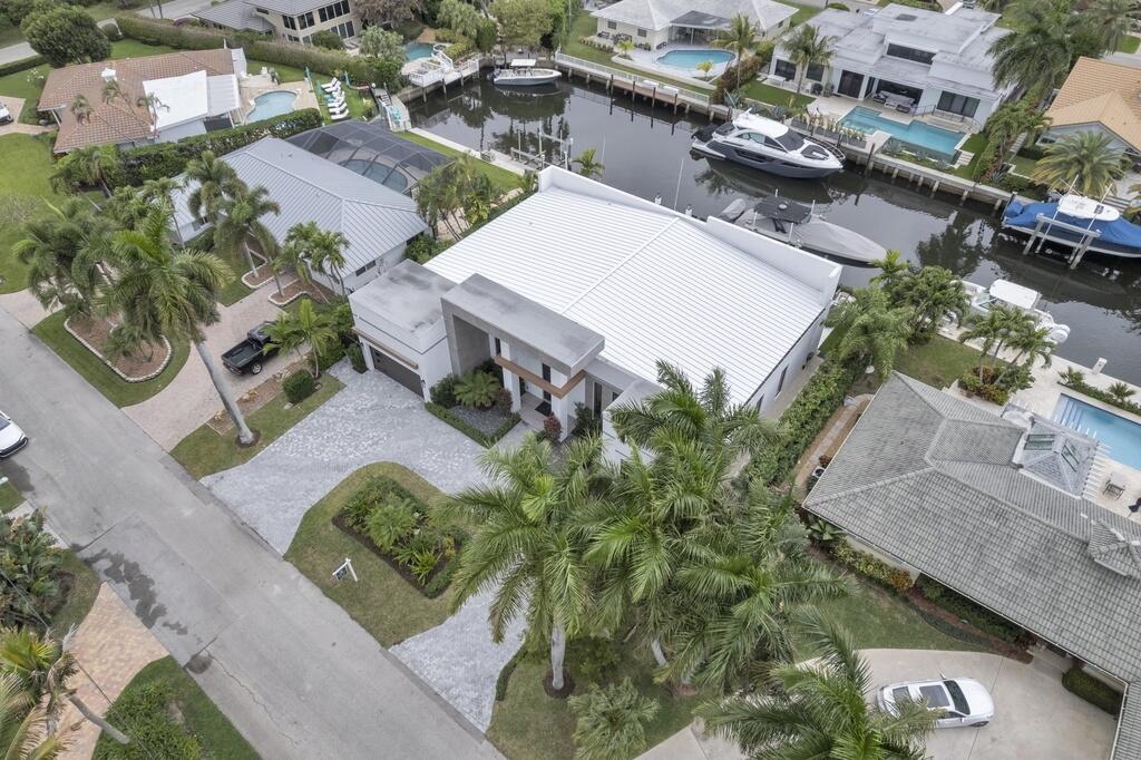 923 Eve Street Delray Beach, FL 33483 - Photo 58 of 69 an aerial view of a house with outdoor space
