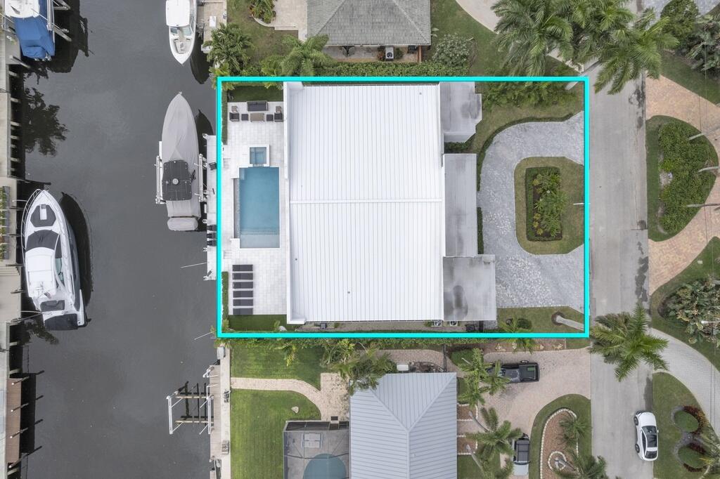 923 Eve Street Delray Beach, FL 33483 - Photo 66 of 69 a bird view of a house