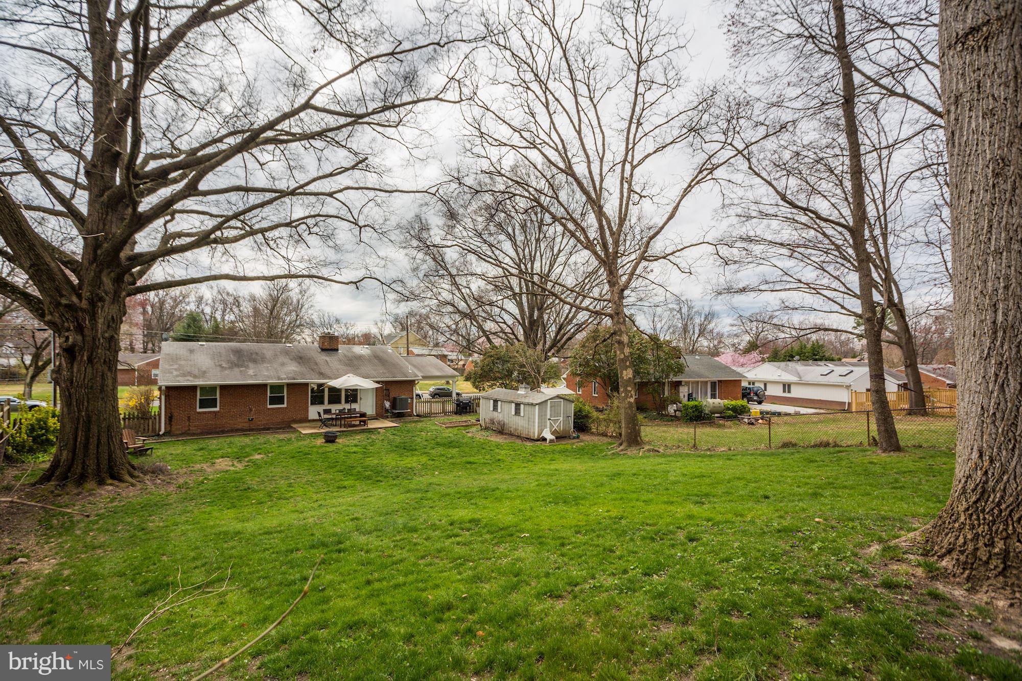 7414 Axton Street Springfield, VA 22151 - Photo 25 of 30 a view of a park with large trees