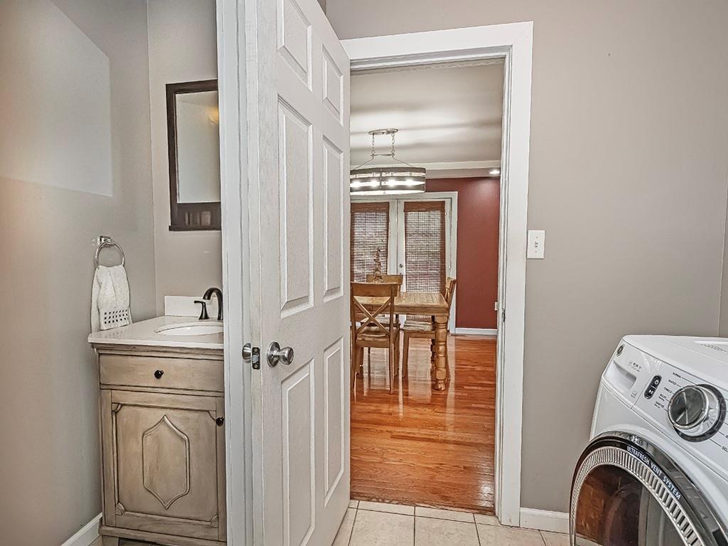 1928 Dime Road Vandergrift, PA 15690 - Photo 16 of 41 a view of hallway with washer and dryer