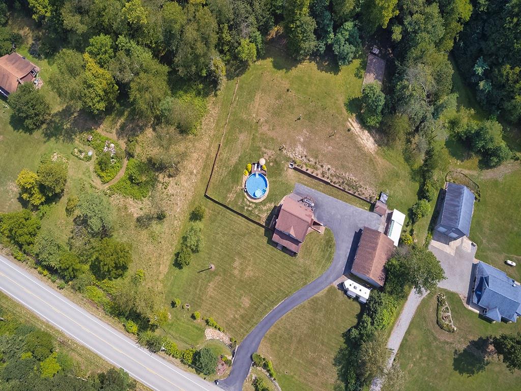 1928 Dime Road Vandergrift, PA 15690 - Photo 41 of 41 an aerial view of residential house with outdoor space and trees
