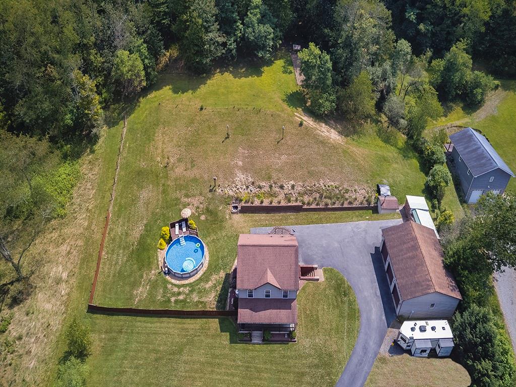 1928 Dime Road Vandergrift, PA 15690 - Photo 5 of 41 a aerial view of a house with garden space and swimming pool