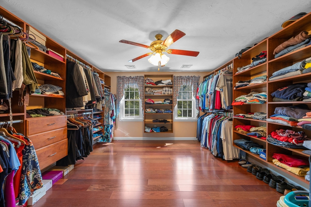 19 King Philip Path Mendon, MA 01756 - Photo 24 of 42 a view of a storage area with an empty shelves