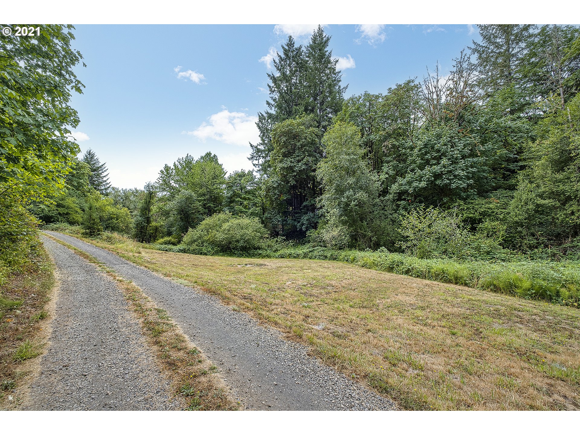 49213 Southwest Patton Valley Road Gaston, OR 97119 - Photo 29 of 32 a view of a yard with a house