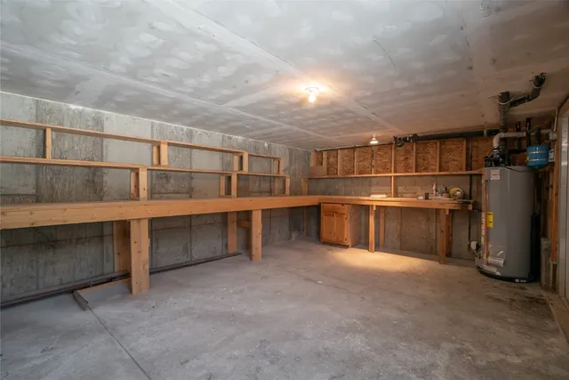 a view of storage and utility room