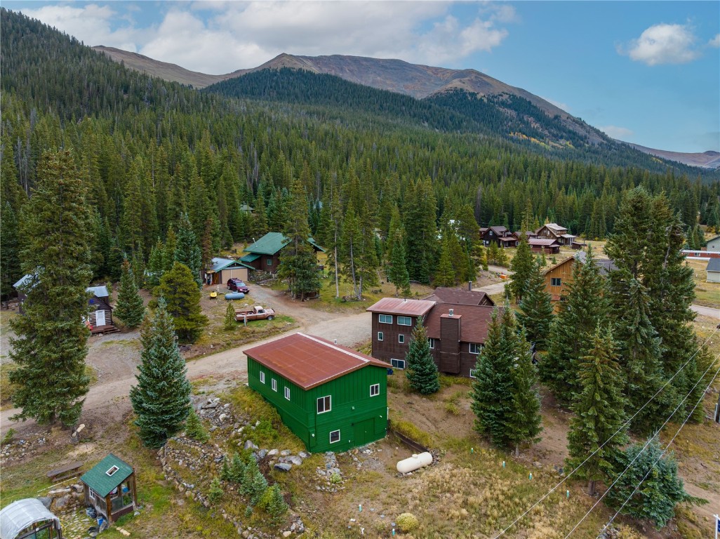 5277 Montezuma Road Montezuma, CO 80435 - Photo 27 of 30 a view of a lush green hillside and houses