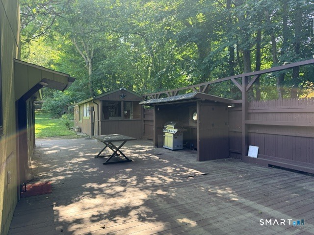 528 Norwich Road Plainfield, CT 06374 - Photo 18 of 25 Grilling area off the great room with sliding door
