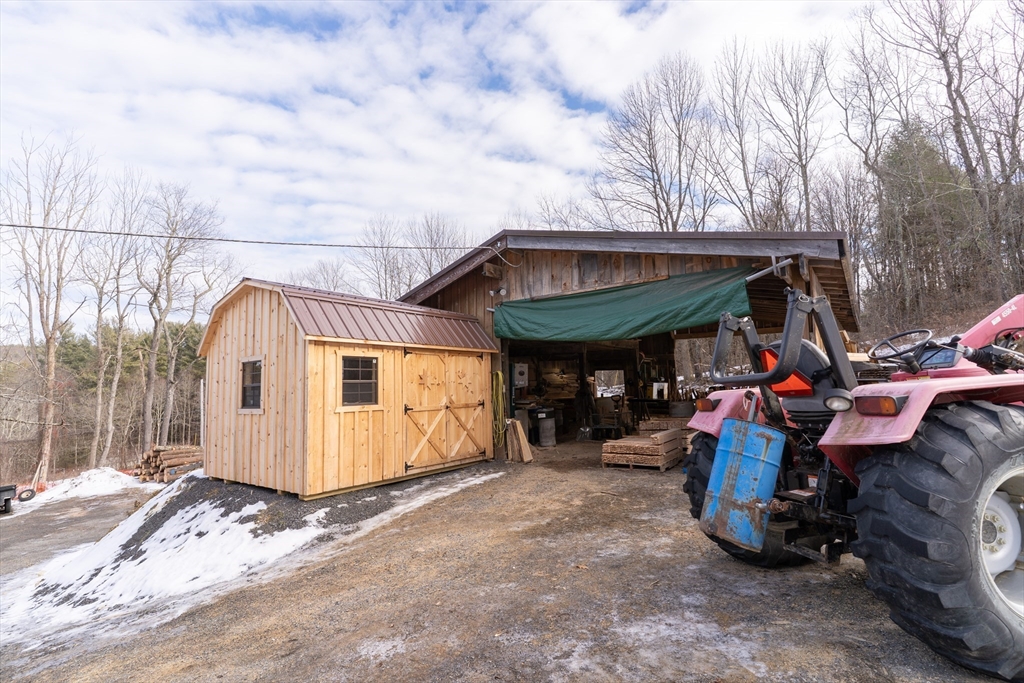 116 Spencer Road Oakham, MA 01068 - Photo 31 of 40 a view of a storage room