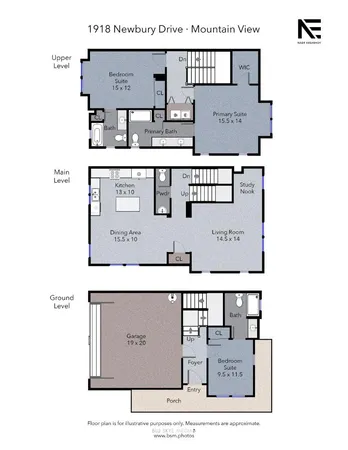 $1,588,000 | 1918 Newbury Drive, Mountain View, CA 94043