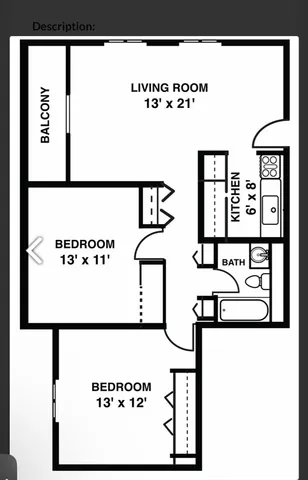 a outdoor view with a sitting space