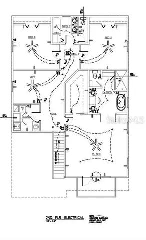 a black and white photo of a painting