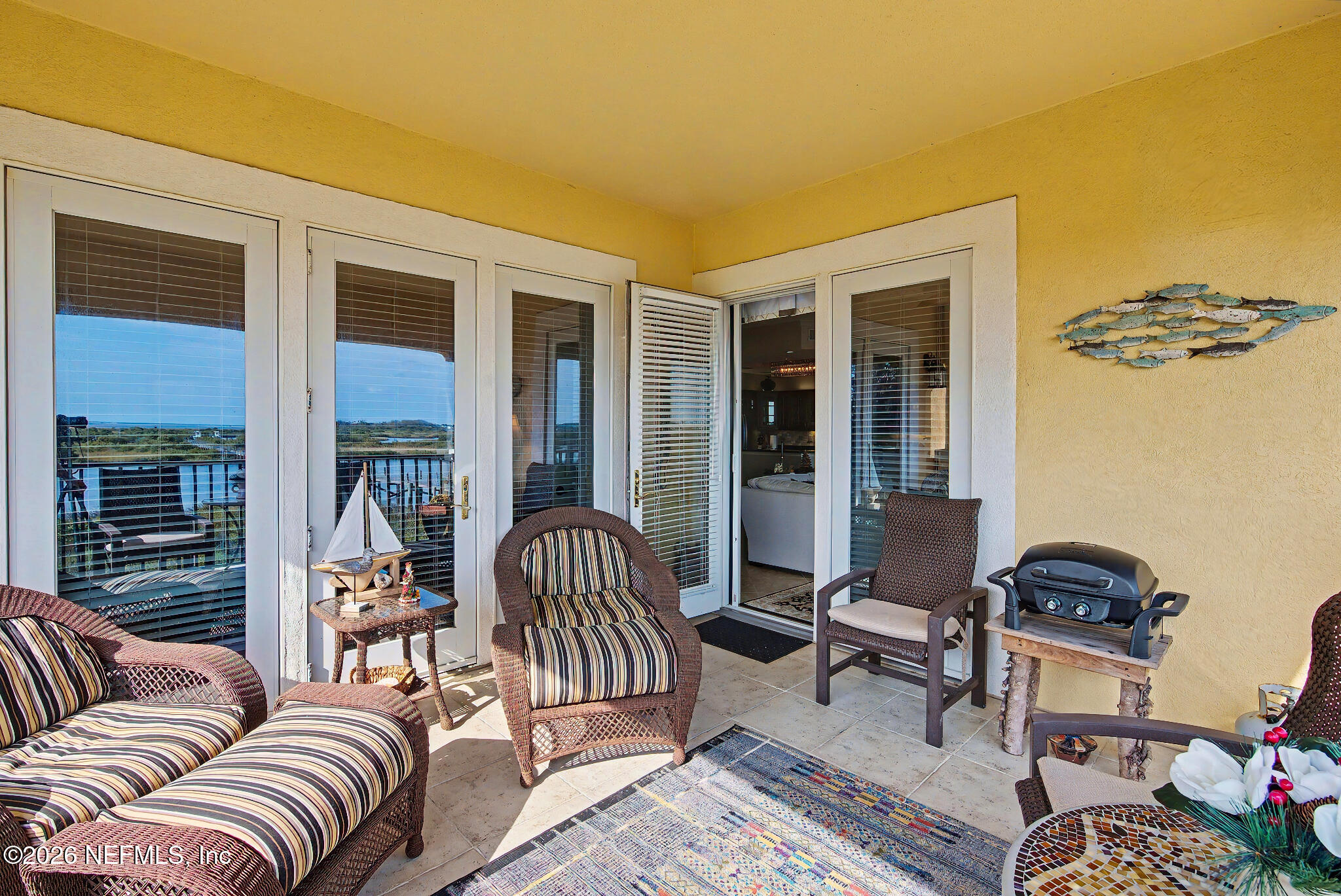 1 Radio Road, Unit 203 St. Augustine, FL 32084 - Photo 18 of 49 Lanai Windows and Glass Doors