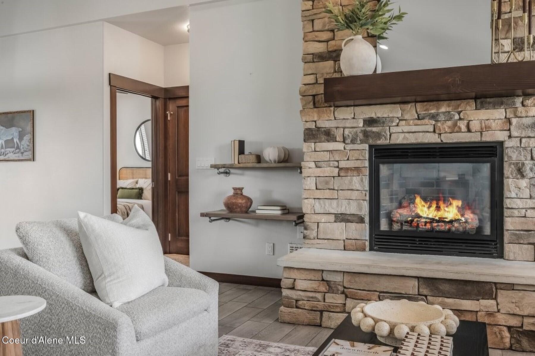 455 Solar Road Oldtown, ID 83822 - Photo 13 of 52 Cozy Propane Fireplace