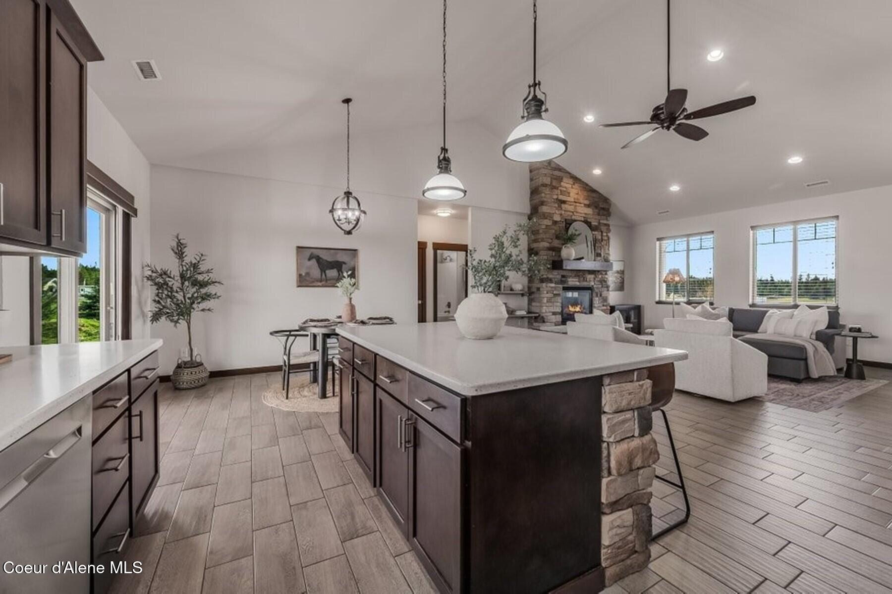 455 Solar Road Oldtown, ID 83822 - Photo 22 of 52 Kitchen and Living