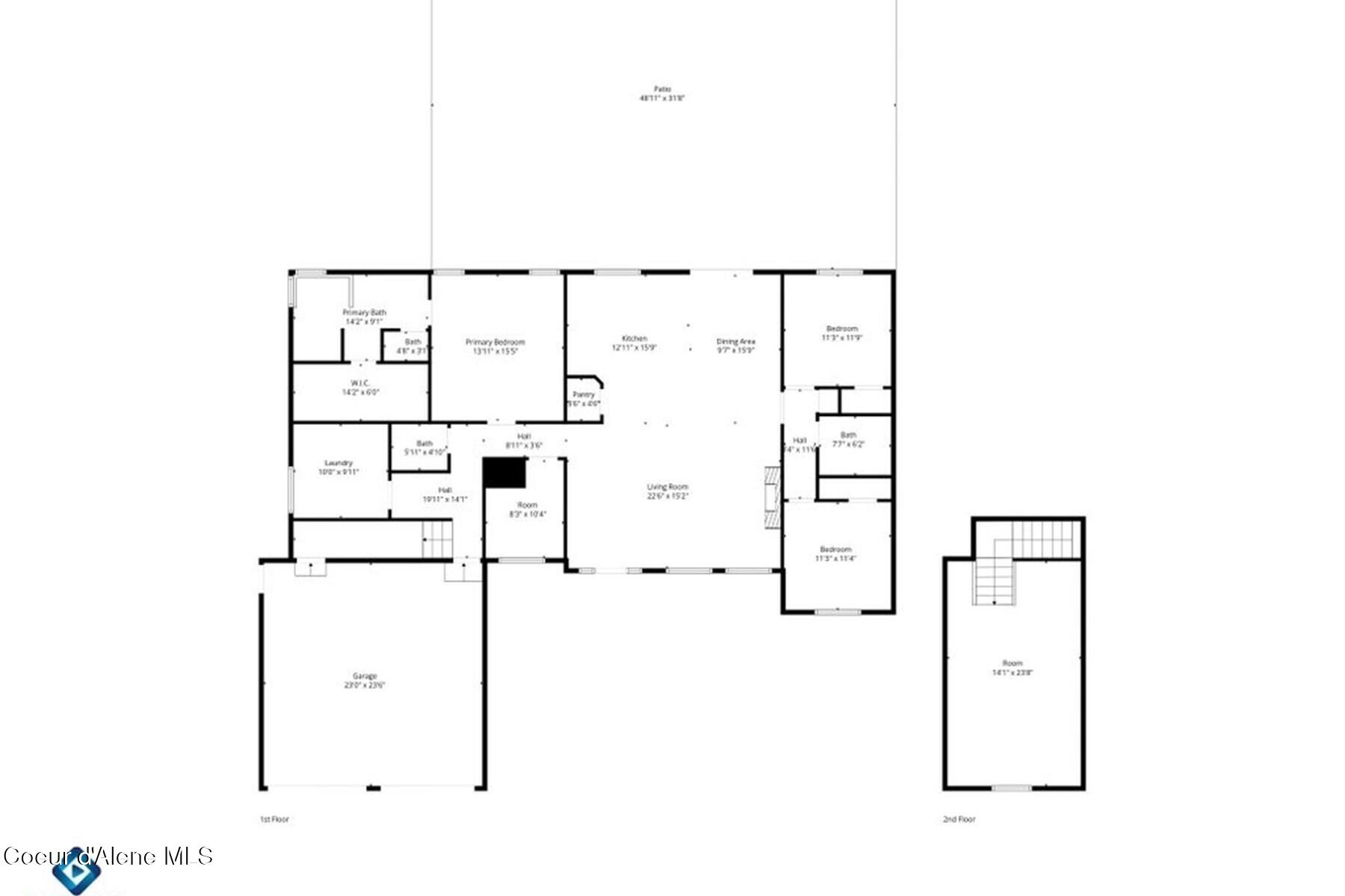 455 Solar Road Oldtown, ID 83822 - Photo 52 of 52 052_Floor Plan