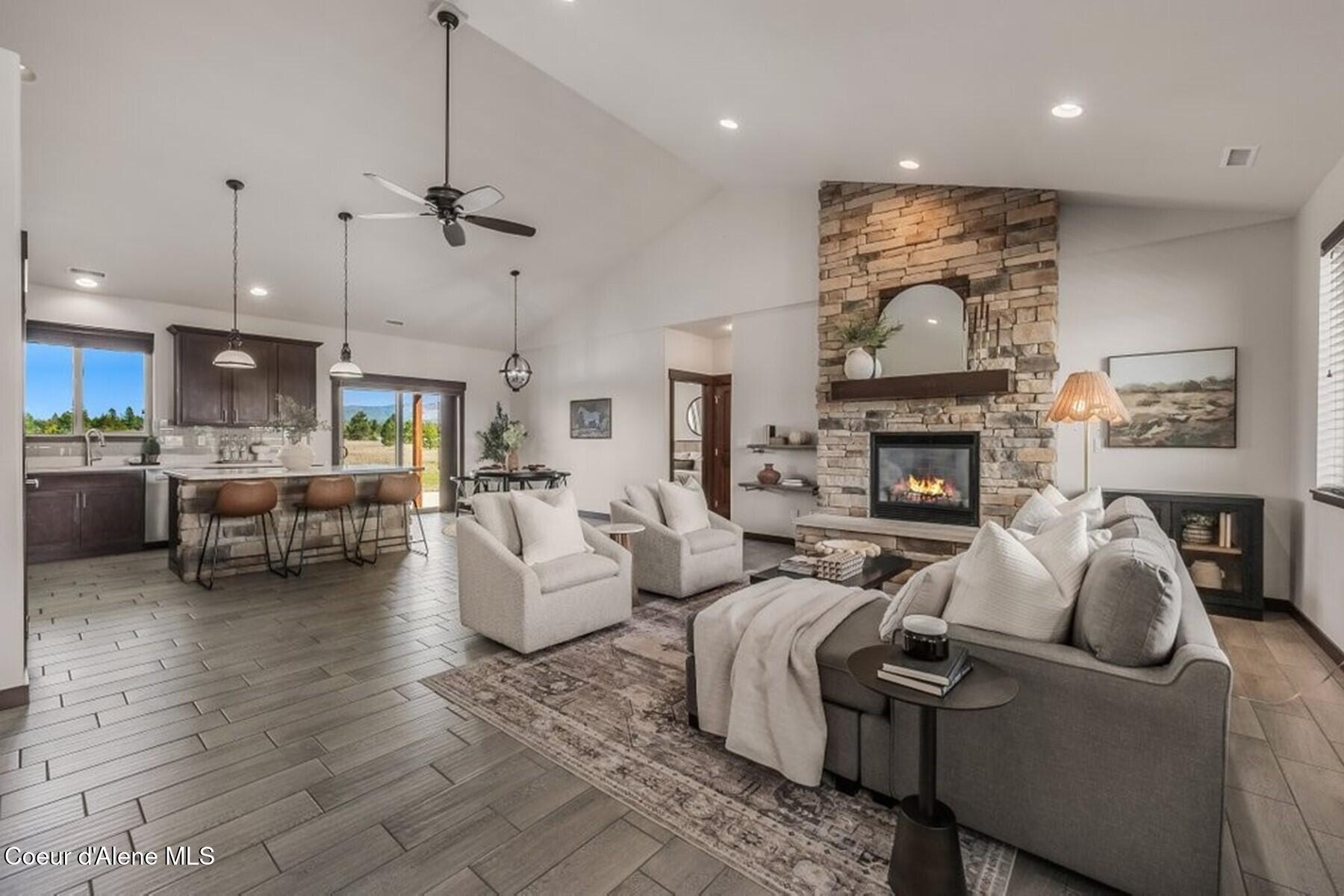 455 Solar Road Oldtown, ID 83822 - Photo 8 of 52 Open Concept Living Space