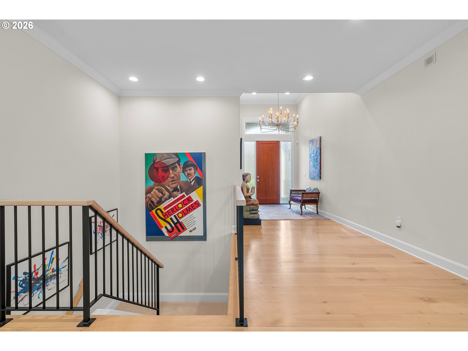 1716 Northwest Mill Pond Road Portland, OR 97229 - Photo 29 of 48 a view of a hallway with furniture and window