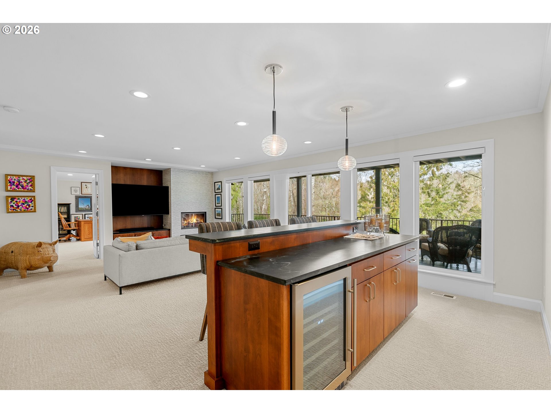 1716 Northwest Mill Pond Road Portland, OR 97229 - Photo 33 of 48 a kitchen with stainless steel appliances granite countertop a sink and a stove