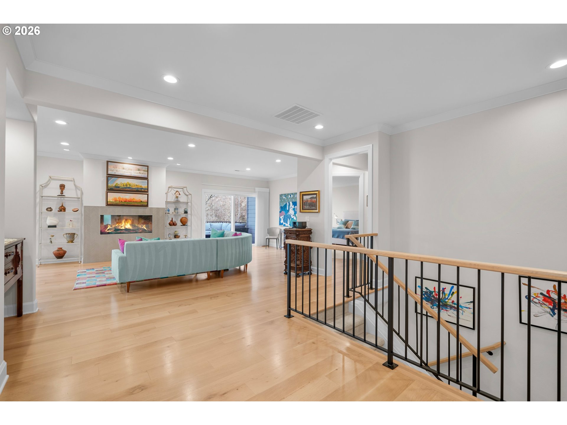 1716 Northwest Mill Pond Road Portland, OR 97229 - Photo 5 of 48 a view of a living room and a kitchen