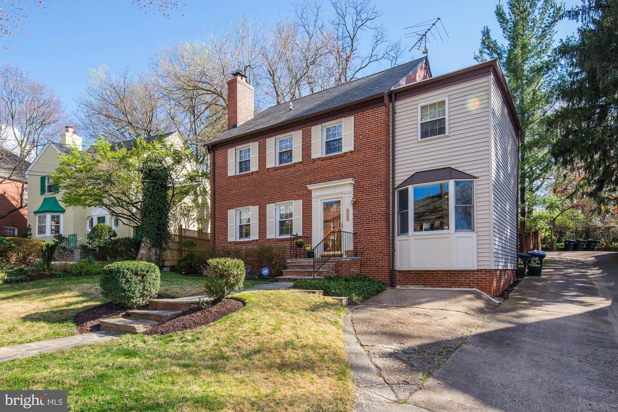 1674 Primrose Road Northwest Washington, DC 20012 - Photo 1 of 29 Exterior (Front)