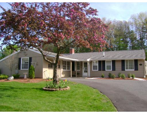 19 Catherine Road Framingham, MA 01701 - Photo 1 of 10 a front view of a house with a yard and potted plants