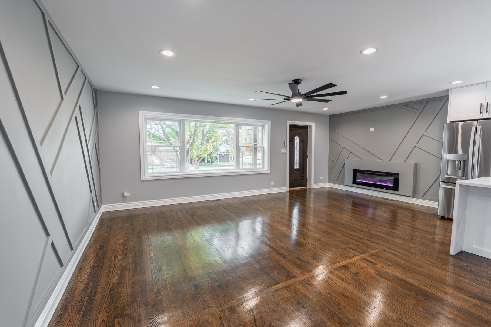 2252 Northgate Avenue North Riverside, IL 60546 - Photo 11 of 46 wooden floor in an empty room with a window