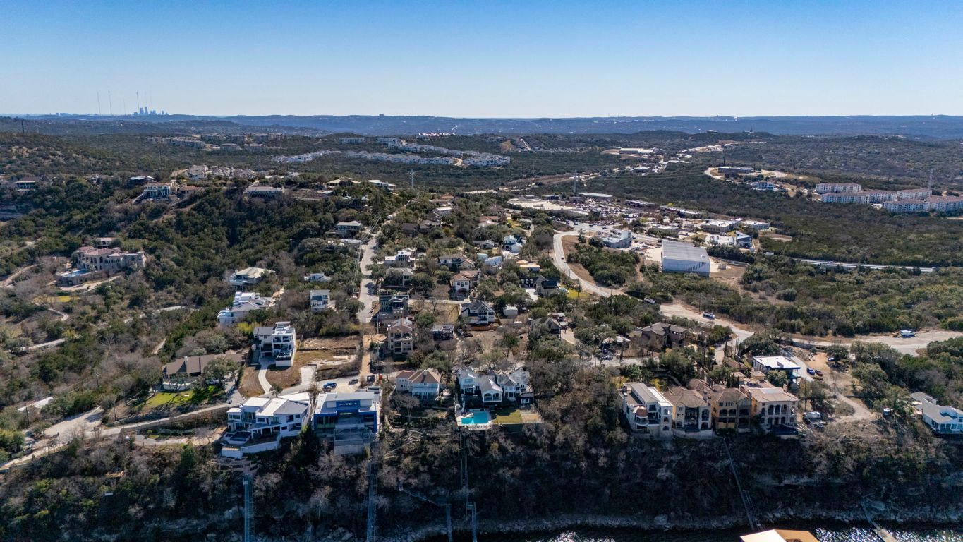 12802 Thomas Street Austin, TX 78732 - Photo 26 of 31 an aerial view of residential house and green space