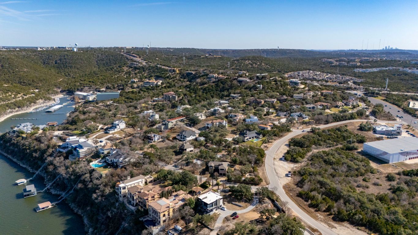 12802 Thomas Street Austin, TX 78732 - Photo 27 of 31 an aerial view of residential building and city view