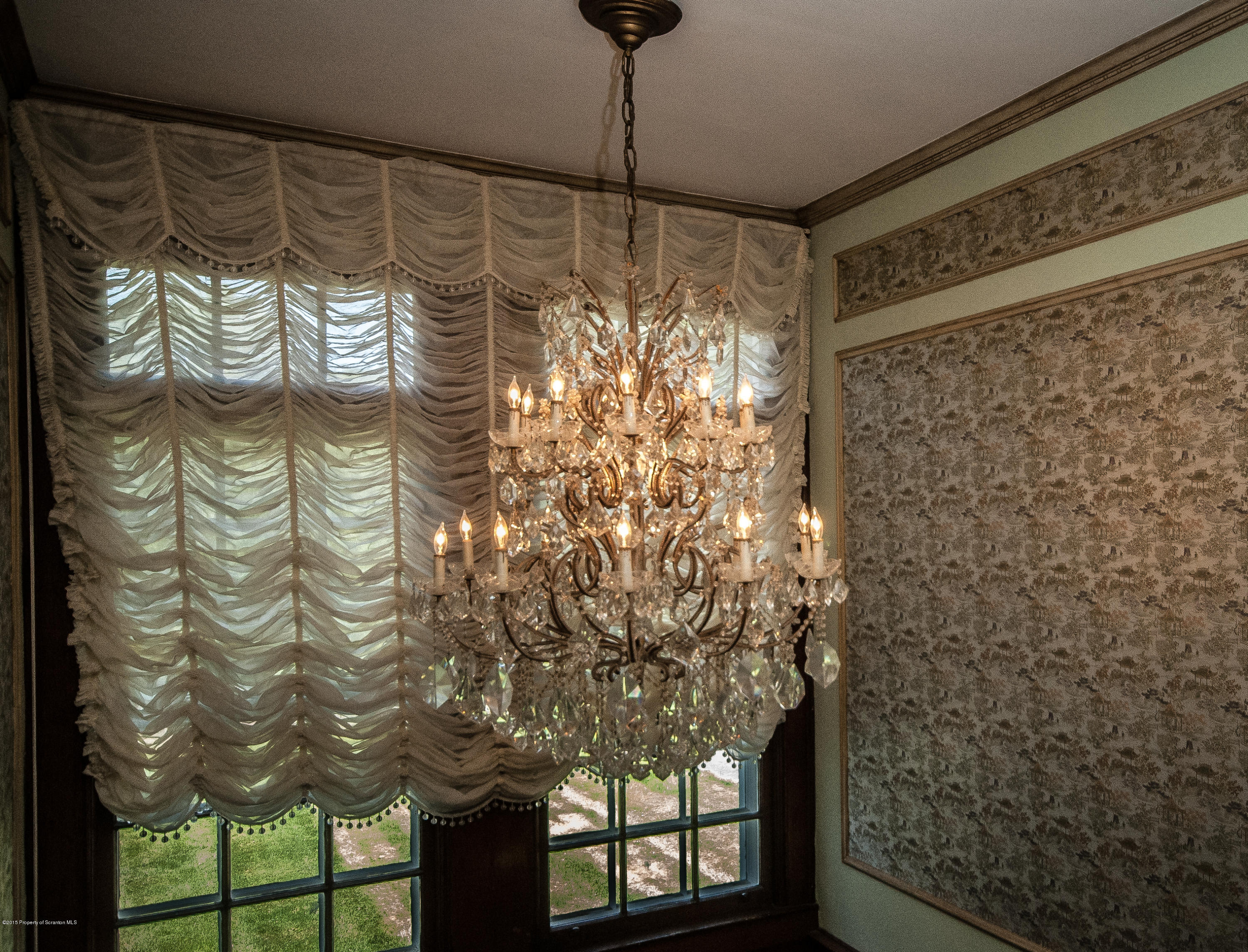 145 Carbondale Road Waverly, PA 18471 - Photo 70 of 98 a bathroom with a shower curtain and a large window