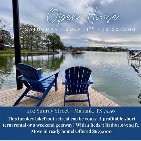$679,000 | 202 Sunray Street, Mabank, TX 75156