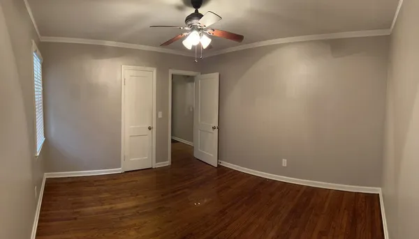 wooden floor in an empty room