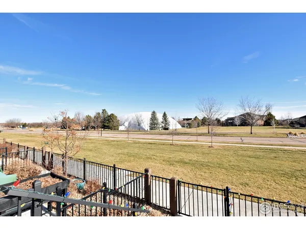 a house view with a backyard space