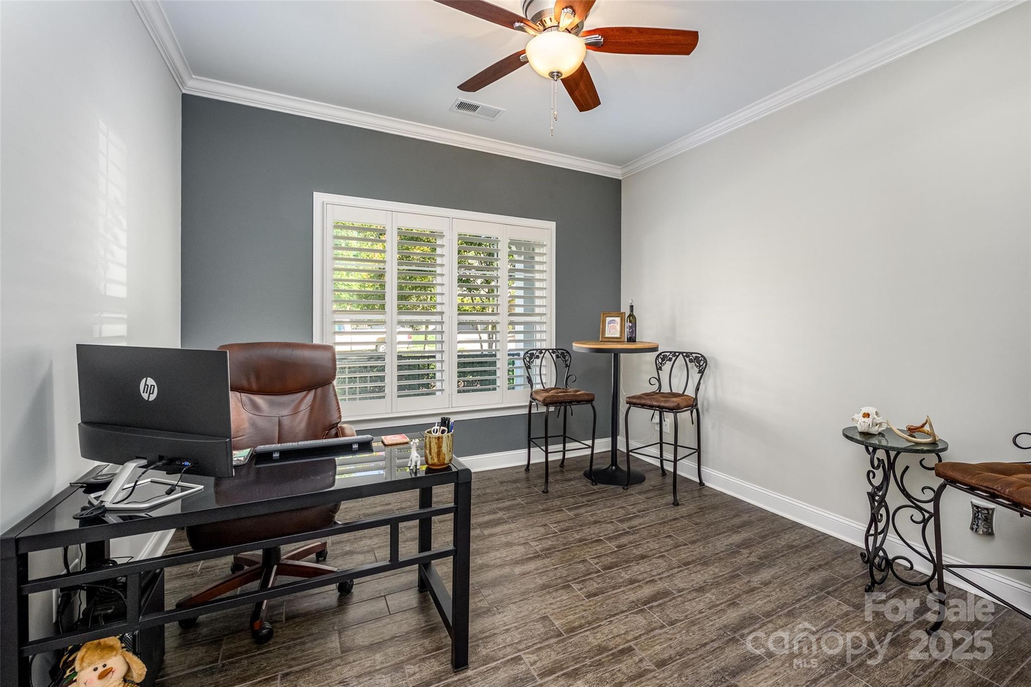 16215 Lakeside Loop Lane Cornelius, NC 28031 - Photo 32 of 48 a view of a workspace with furniture and a window
