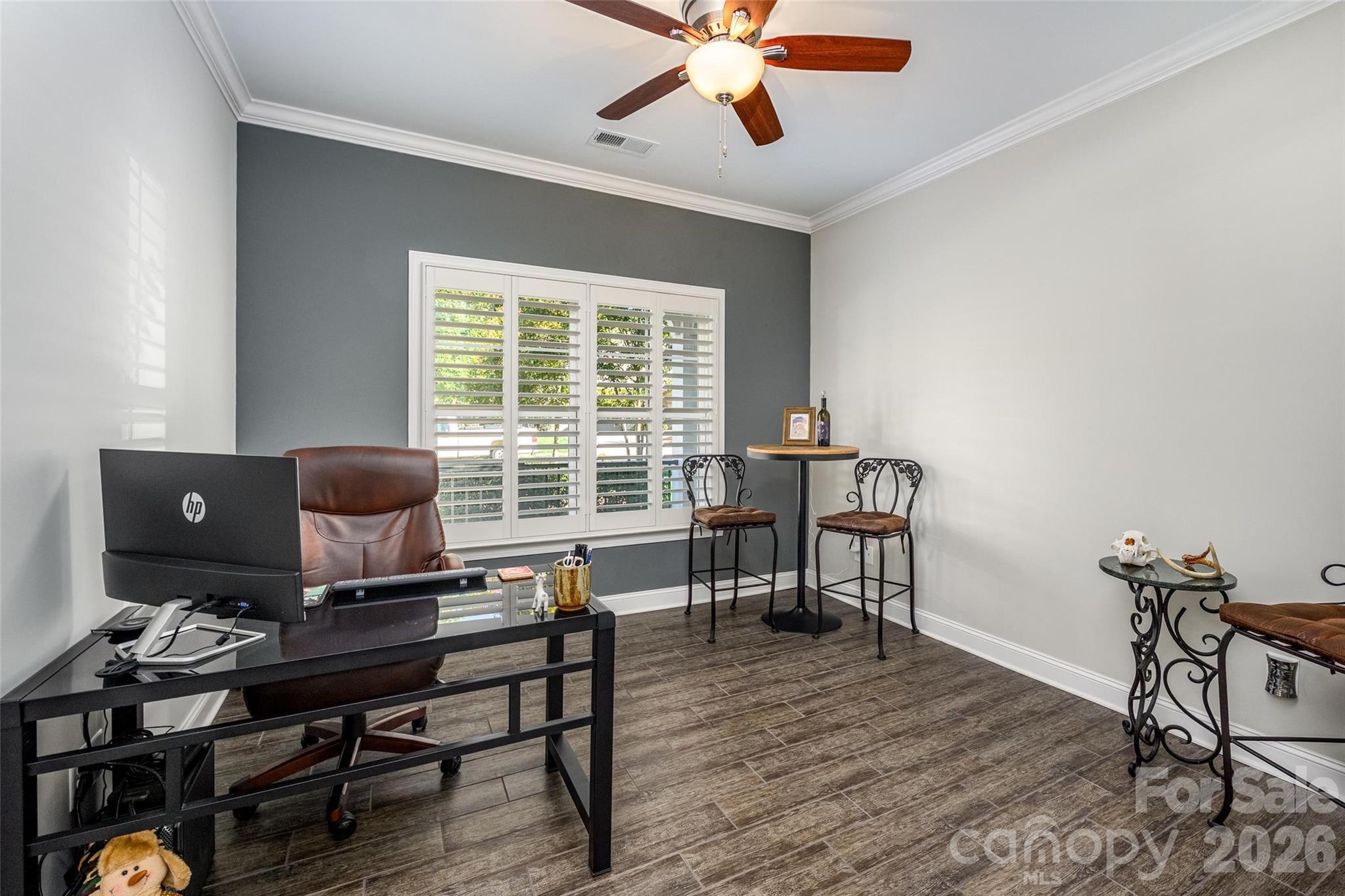 16215 Lakeside Loop Lane Cornelius, NC 28031 - Photo 32 of 48 a view of a workspace with furniture and a window
