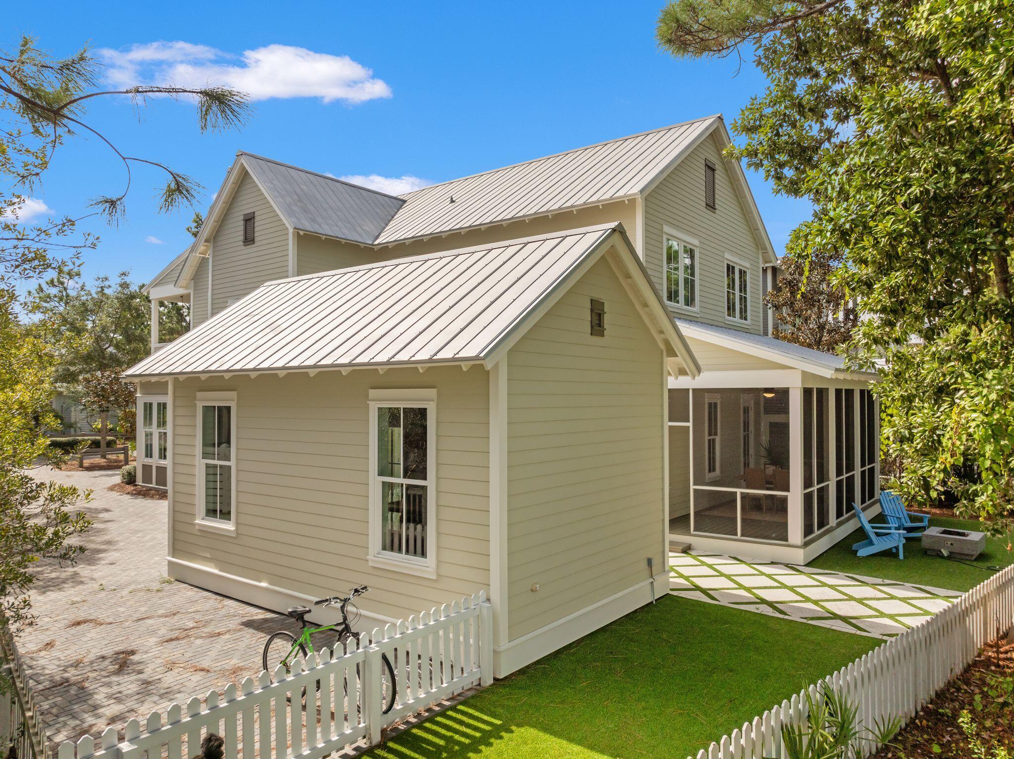 97 Sunflower Street Santa Rosa Beach, FL 32459 - Photo 71 of 86 a view of outdoor space yard and front view of a house