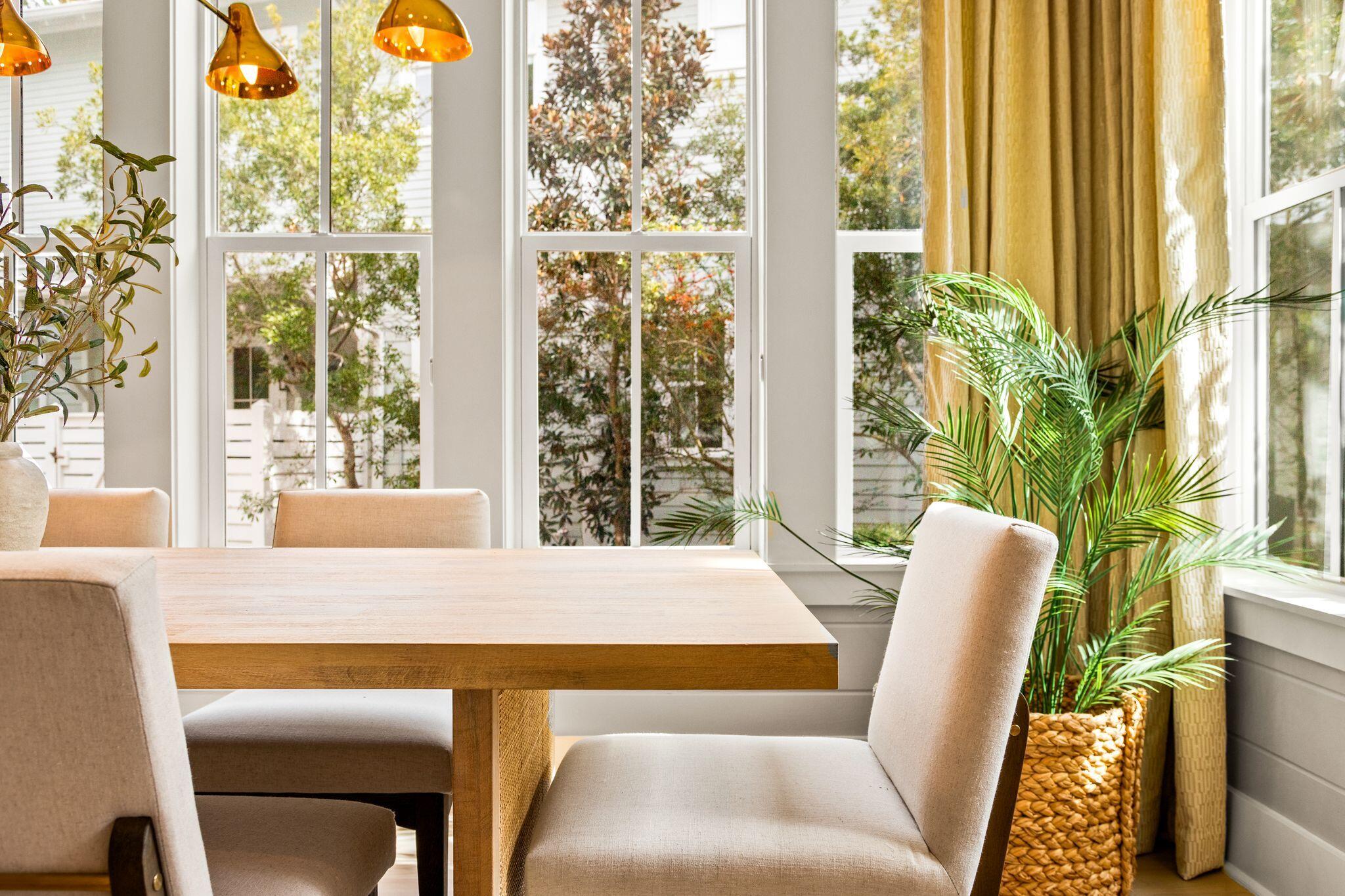 97 Sunflower Street Santa Rosa Beach, FL 32459 - Photo 10 of 86 a view of a dining room with furniture window and outside view
