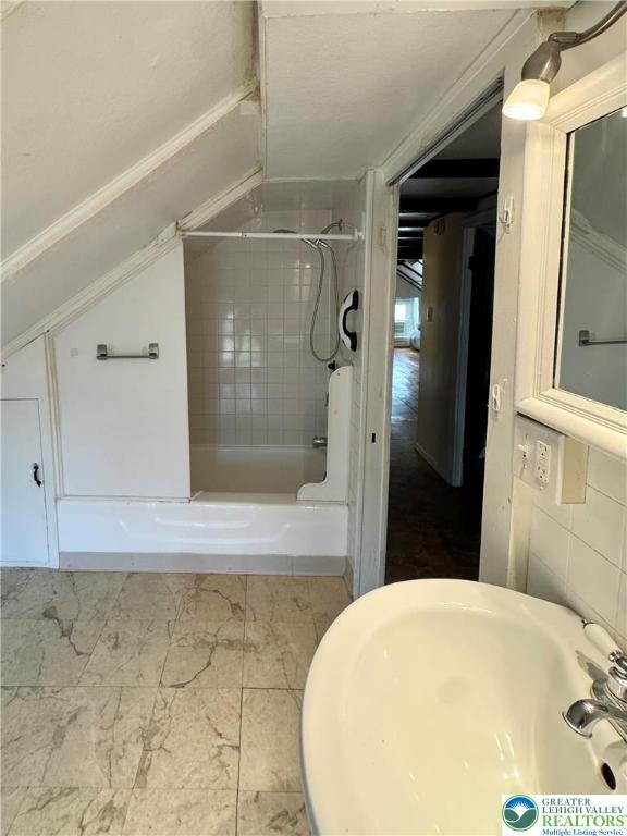 3144 Hamilton Boulevard, Unit 3 Allentown, PA 18103 - Photo 9 of 13 a bathroom with a tub and shower