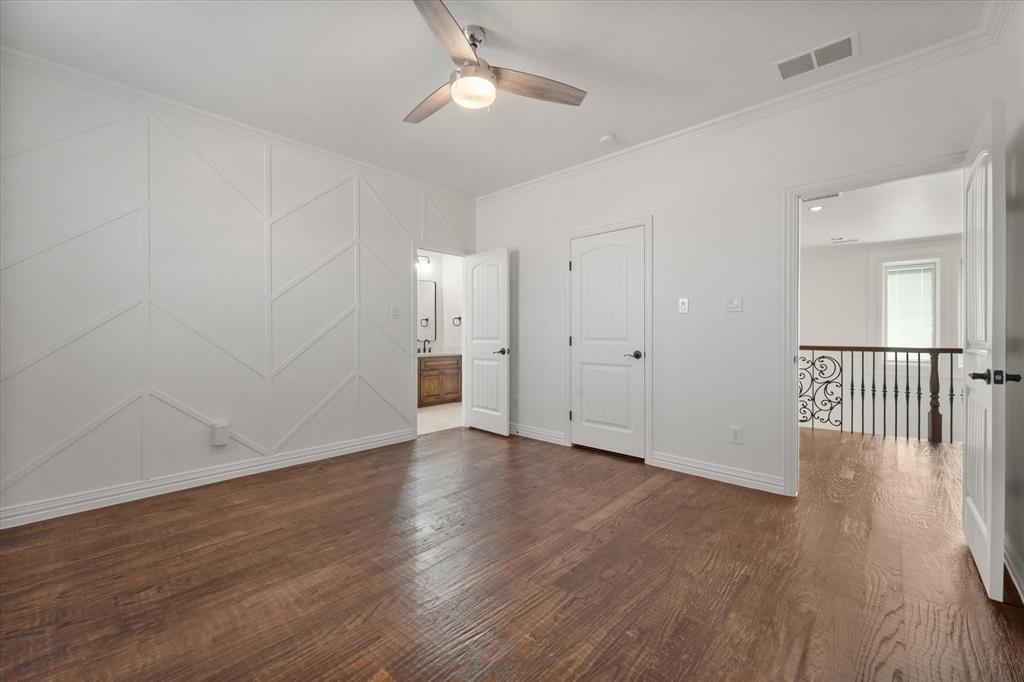 6056 Bennett Lawson Road Mansfield, TX 76063 - Photo 28 of 38 an empty room with wooden floor and windows
