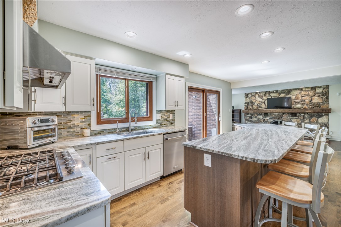 5196 Townsend Road Richfield, OH 44286 - Photo 11 of 49 Updated White Cabinets and Quartz Countertops.
