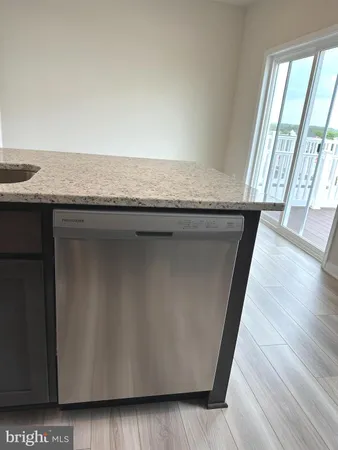 a close view of washer and dryer