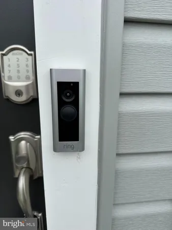 a front view of a house with entryway