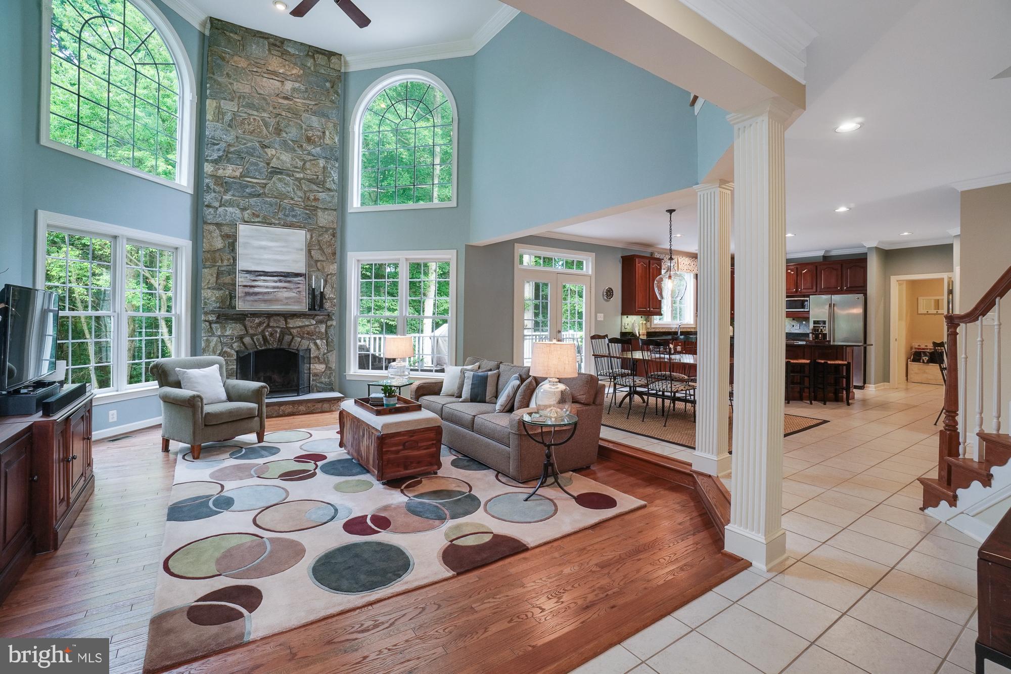 18 Hackett Court Poolesville, MD 20837 - Photo 21 of 82 The signature great room of DR Horton's best model