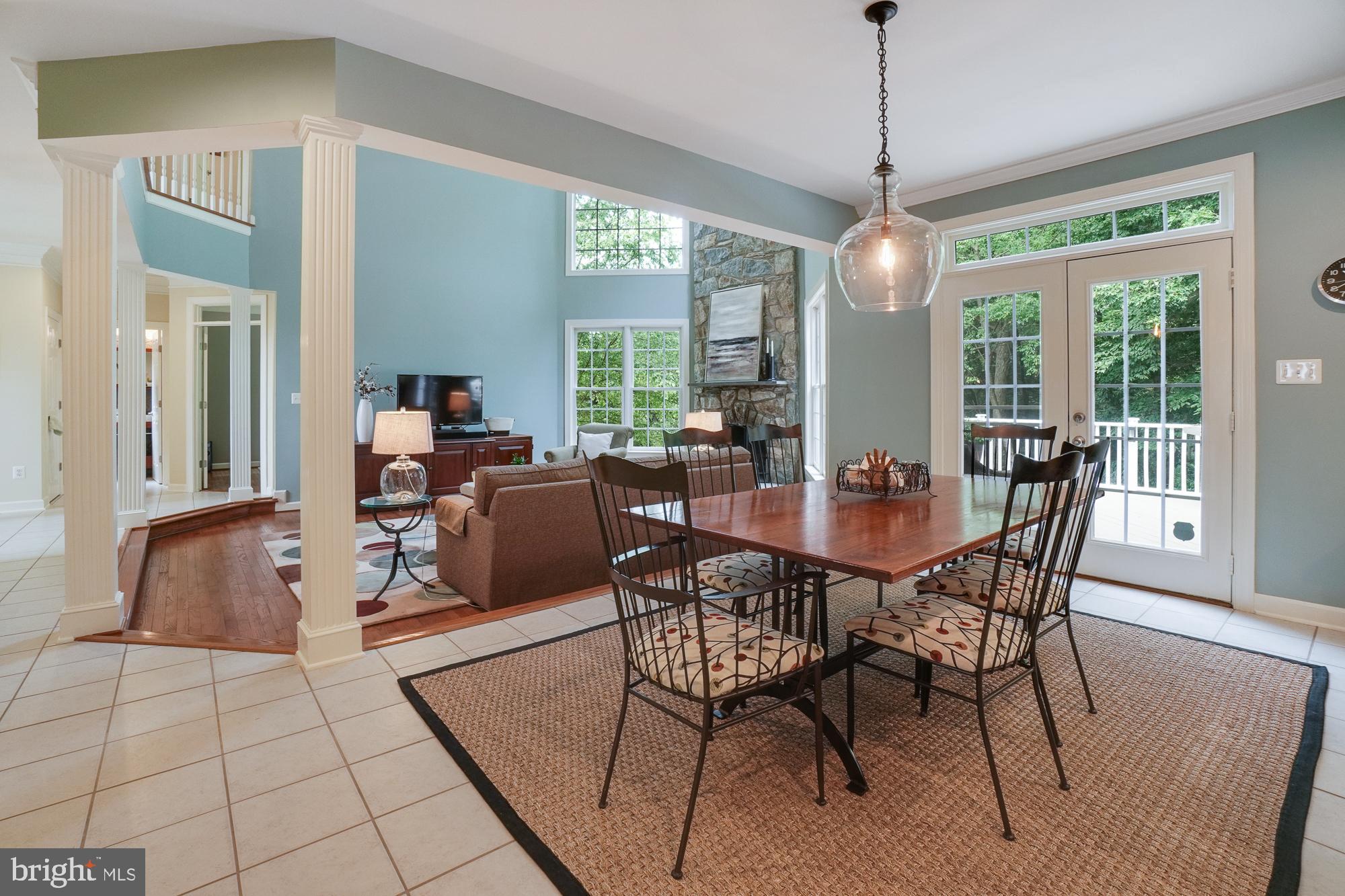 18 Hackett Court Poolesville, MD 20837 - Photo 31 of 82 Great sightlines from kitchen to great room
