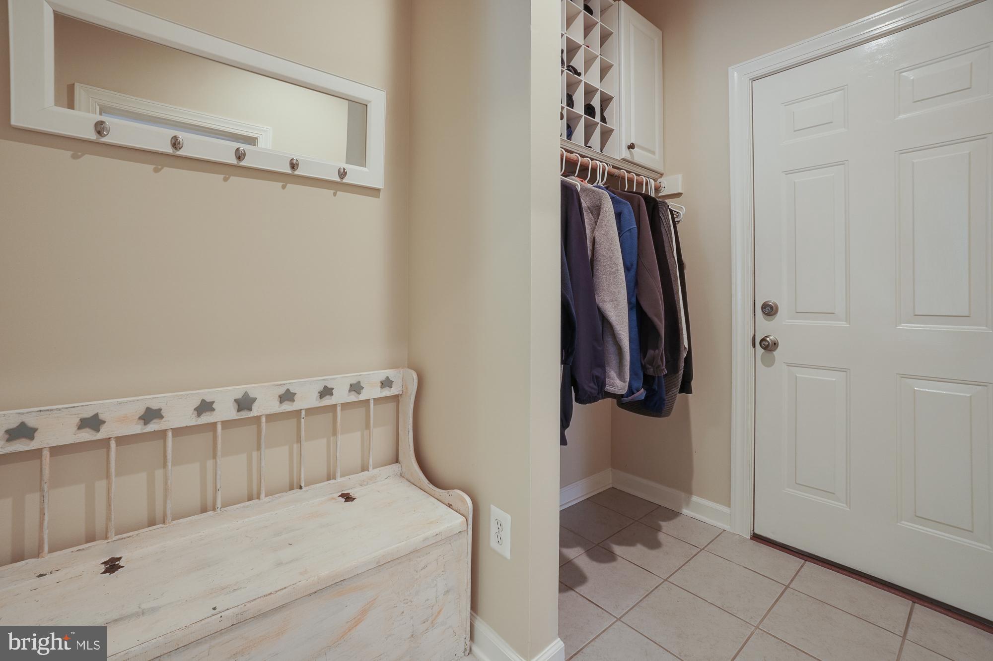 18 Hackett Court Poolesville, MD 20837 - Photo 37 of 82 Mudroom ready for shoes and boots and coats!