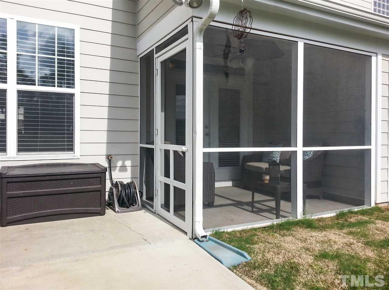 10131 Lynnberry Place Raleigh, NC 27617 - Photo 16 of 25 Extended grilling patio with built-in gas line for grilling!