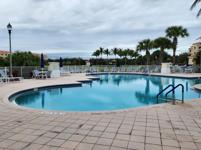 a view of a lake with houses